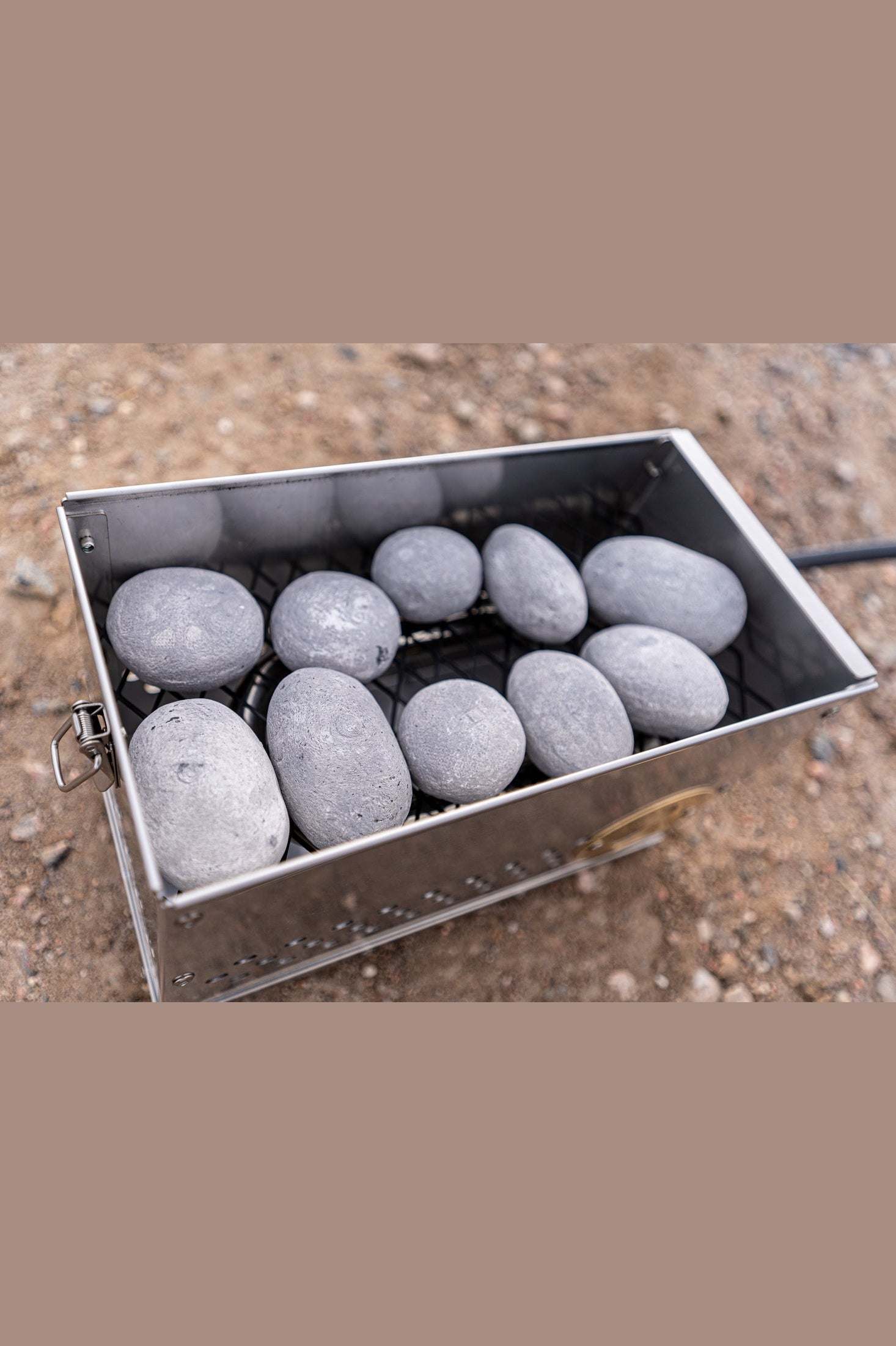 Hades Stones in LavaBox for enhanced heat retention and style.