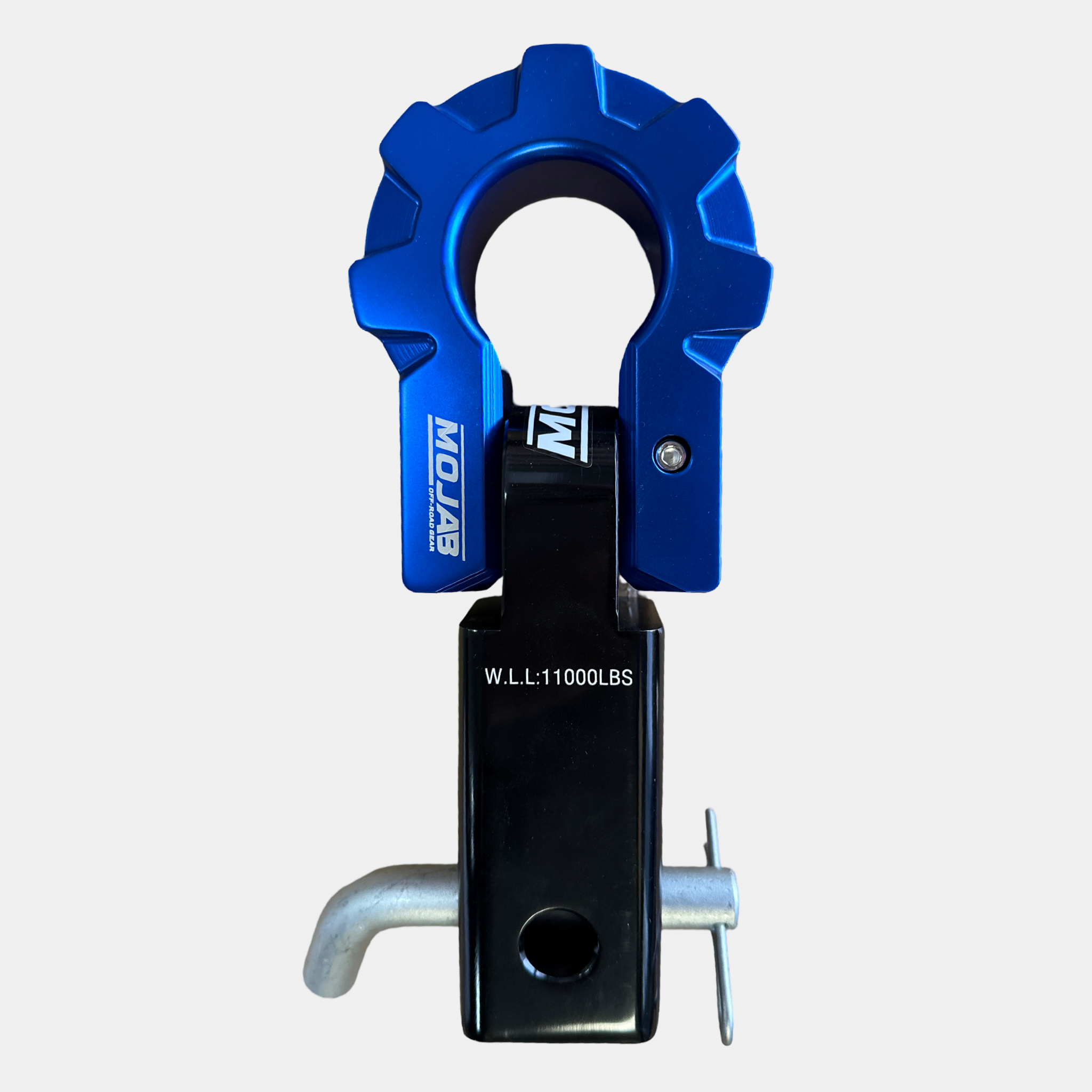 Aluminum Hitch Receiver 2'' with D-Shackle 9T - Lifetime Warranty