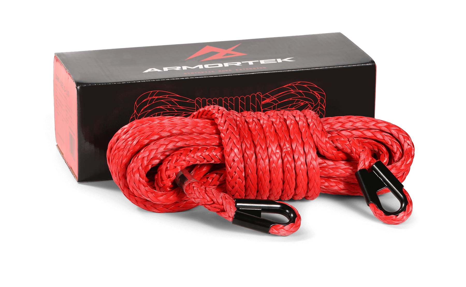Armortek Synthetic Rope Extension | 7/16" x 50' | MBL 28,200 LBS