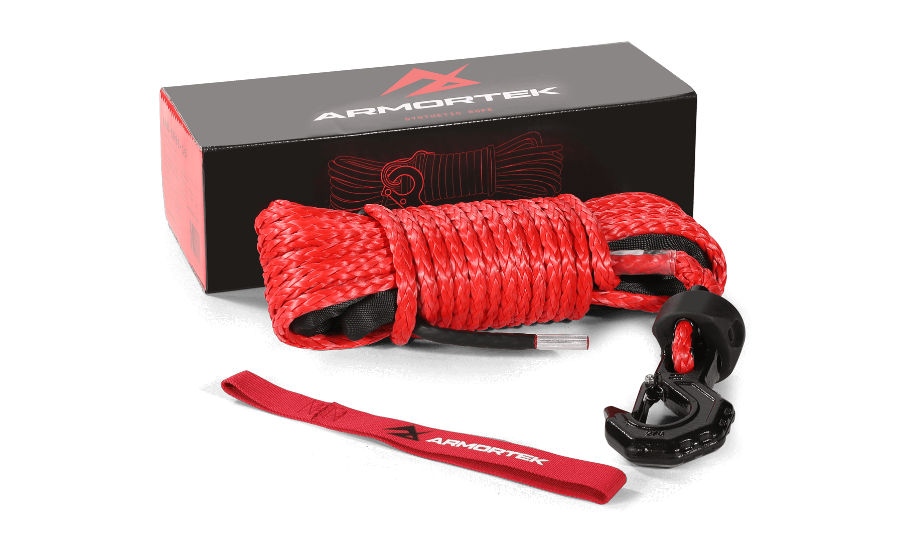 Armortek Synthetic Rope Kit | 3/8" x 50' | MBL 22,700 LBS.