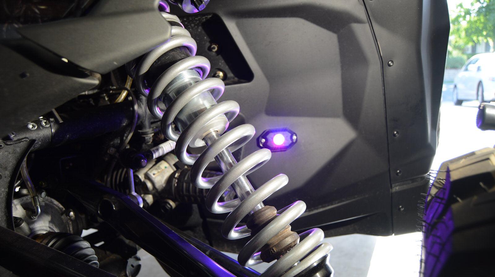 ATC Rock Lights with Bluetooth Color - Bright, Waterproof & Durable