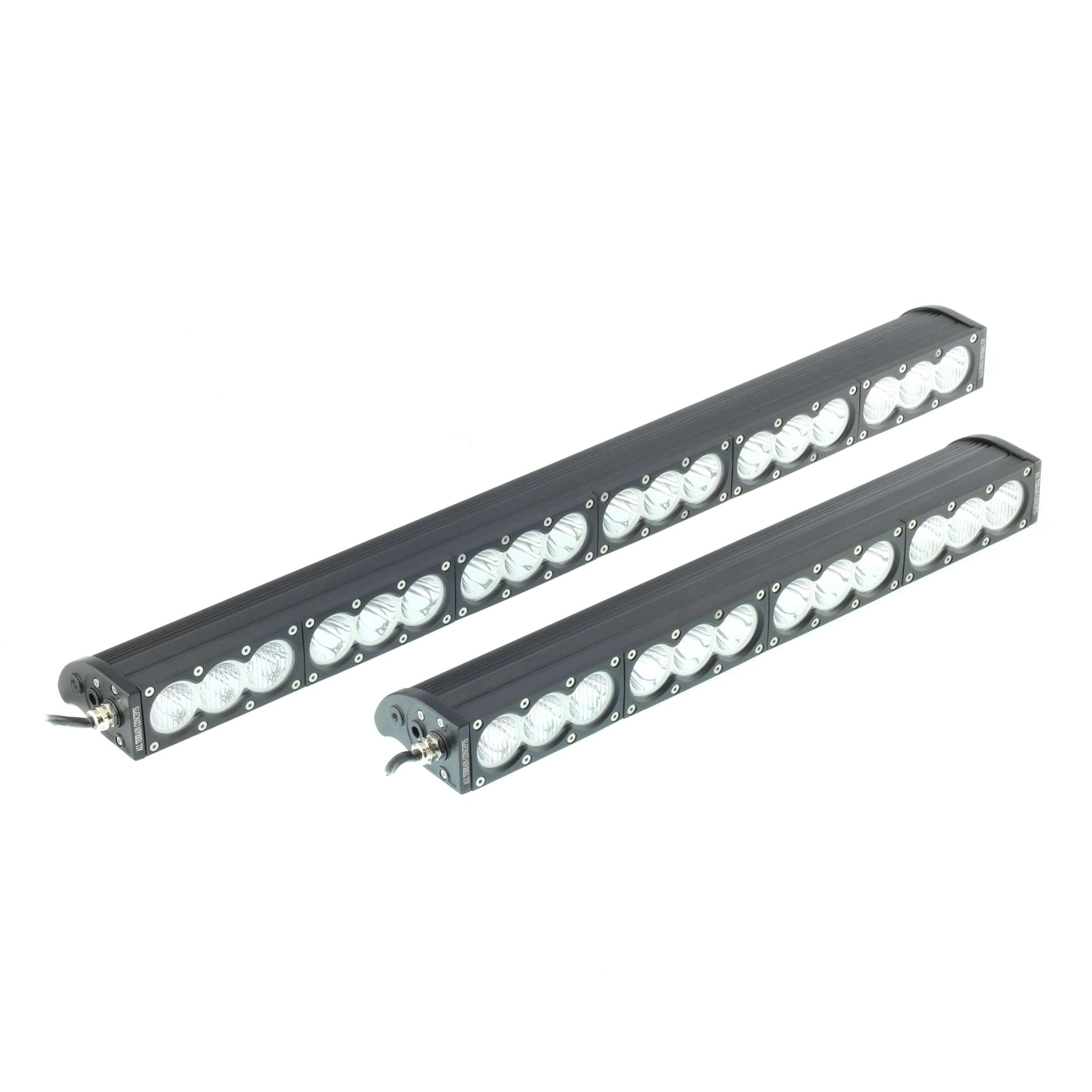 Race Series Light Bars with high-quality CREE LEDs, shatterproof lens, waterproof and dustproof design for off-road vehicles.