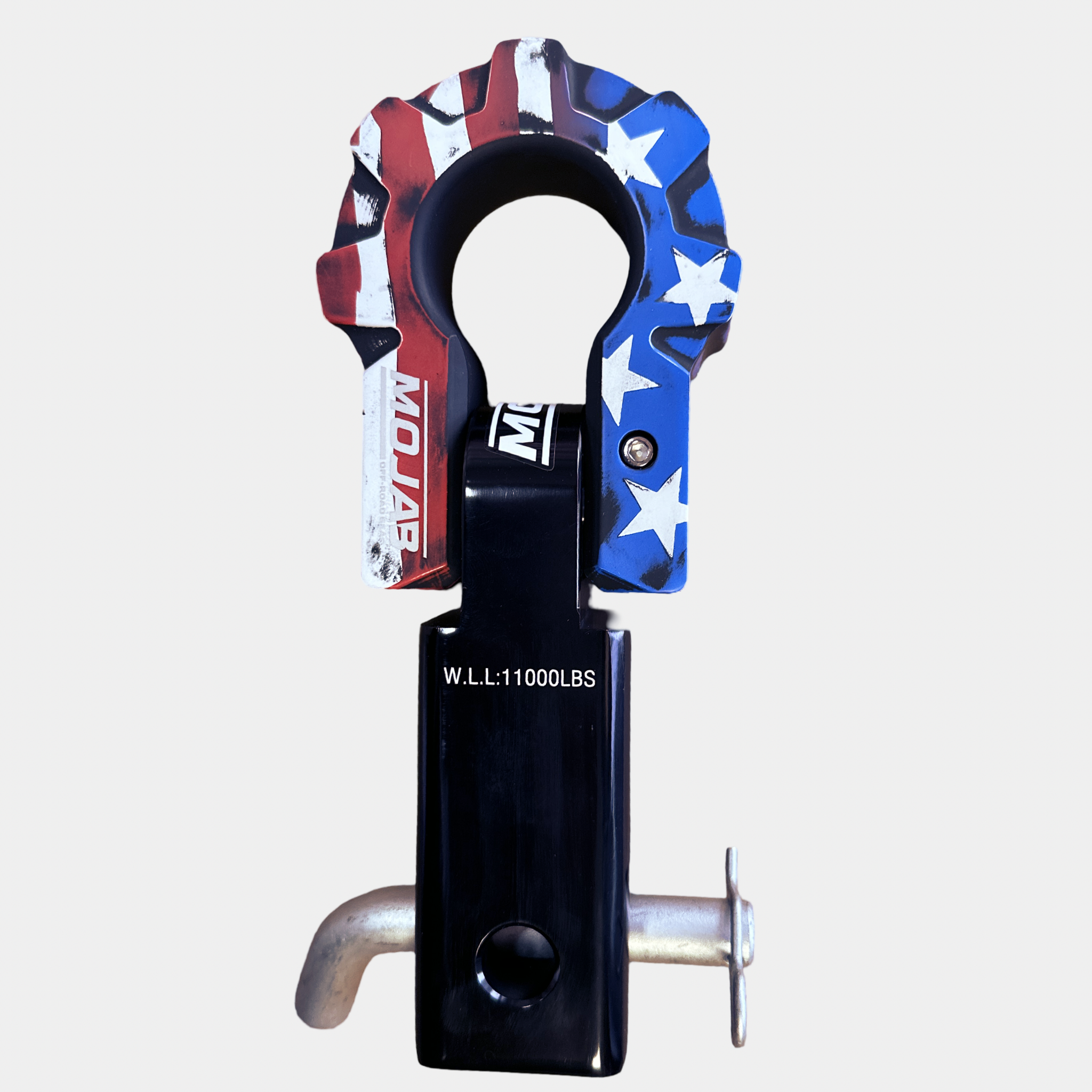 Aluminum Hitch Receiver, 2'' - Aluminum D-Shackle 9T (LIFETIME WARRANTY)