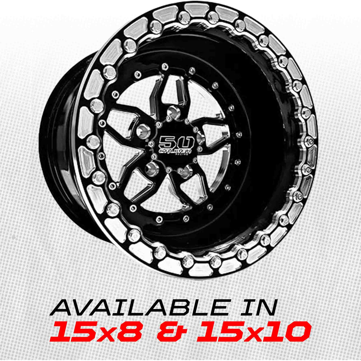 501 Billet Aluminum Beadlock wheel for Polaris ProR & TurboR