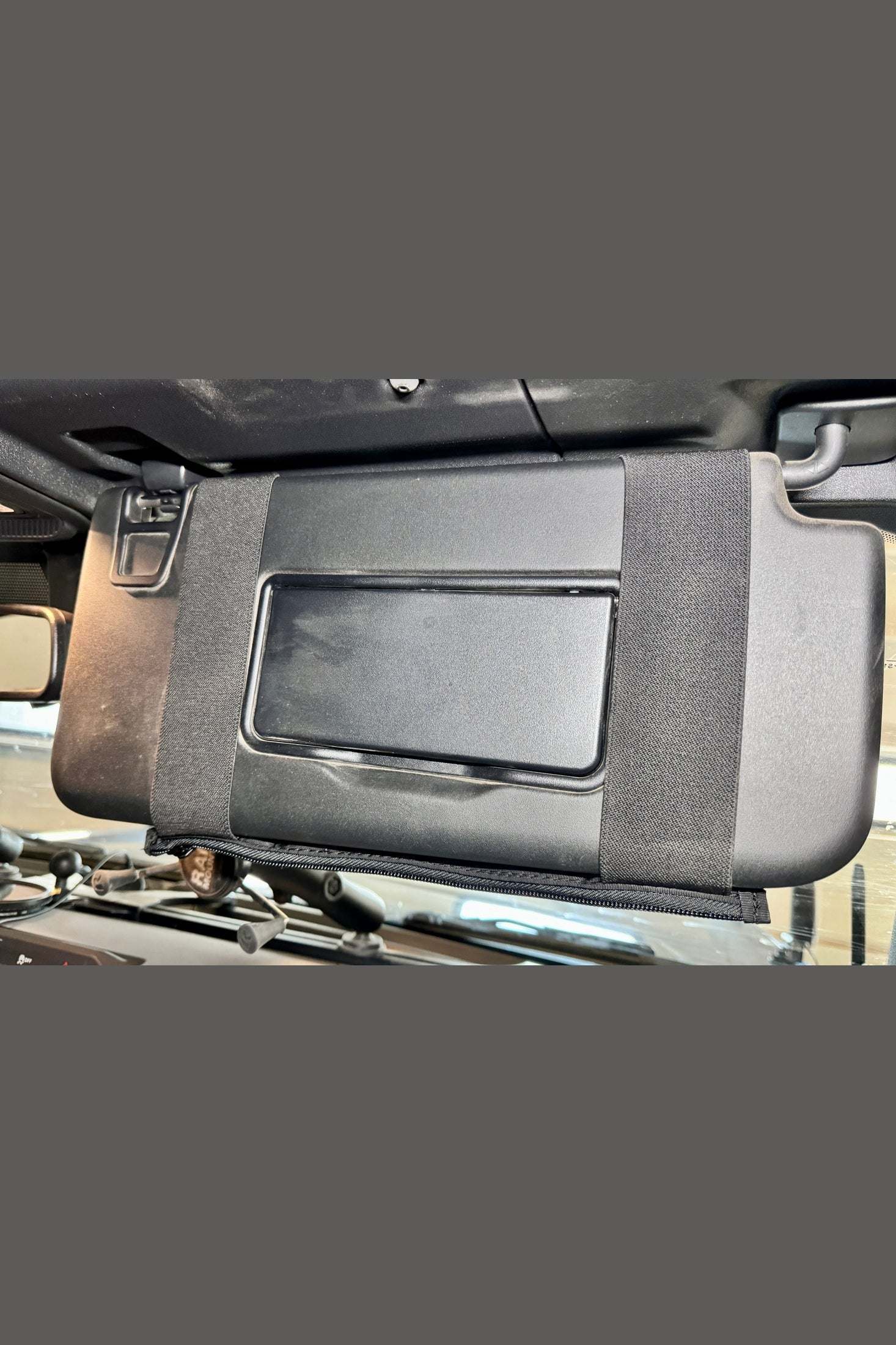 Bronco MOLLE Visor Organizer - Ford Bronco Visor