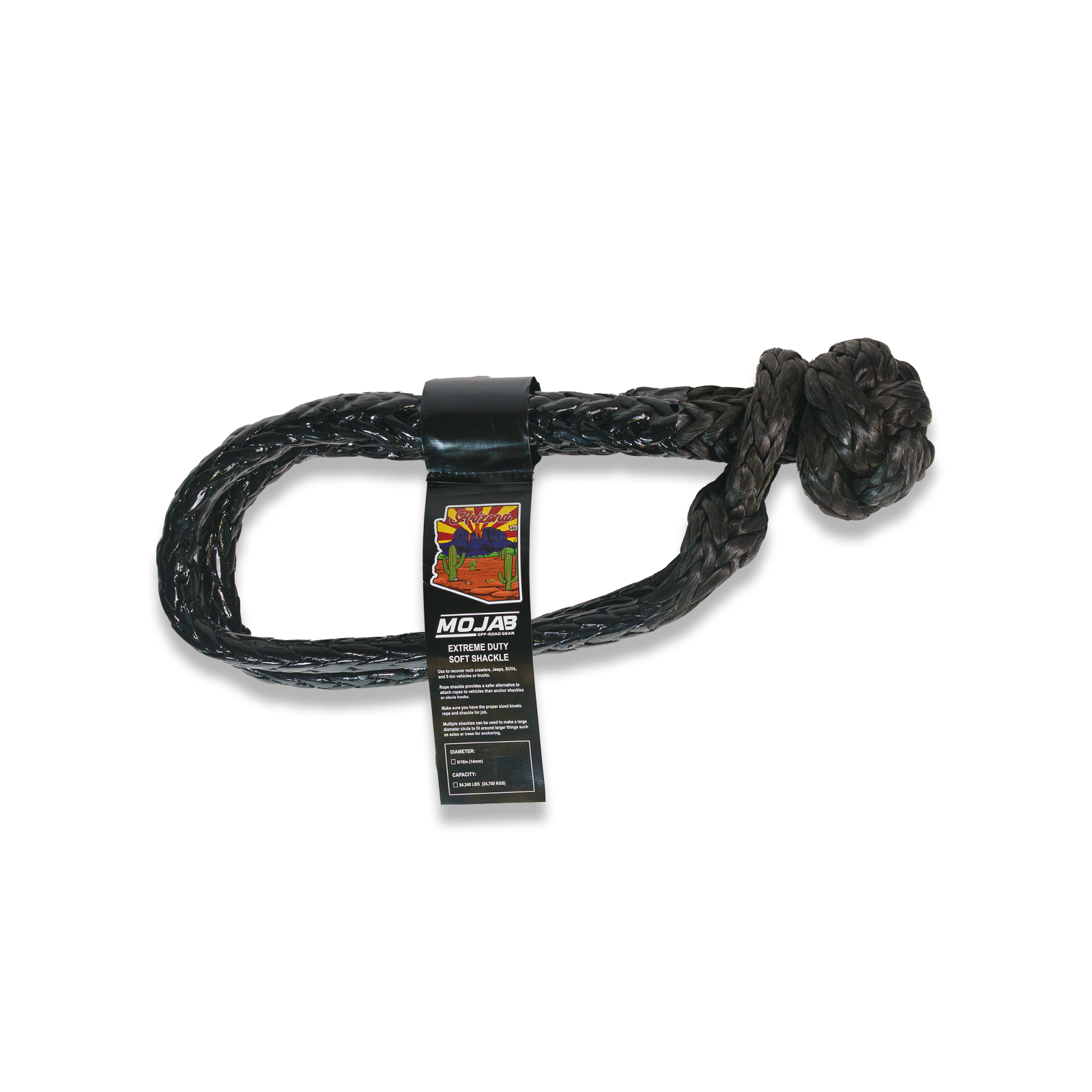 Extreme Duty Soft Shackle - 9/16'' x 31.5'' | Strong & Durable