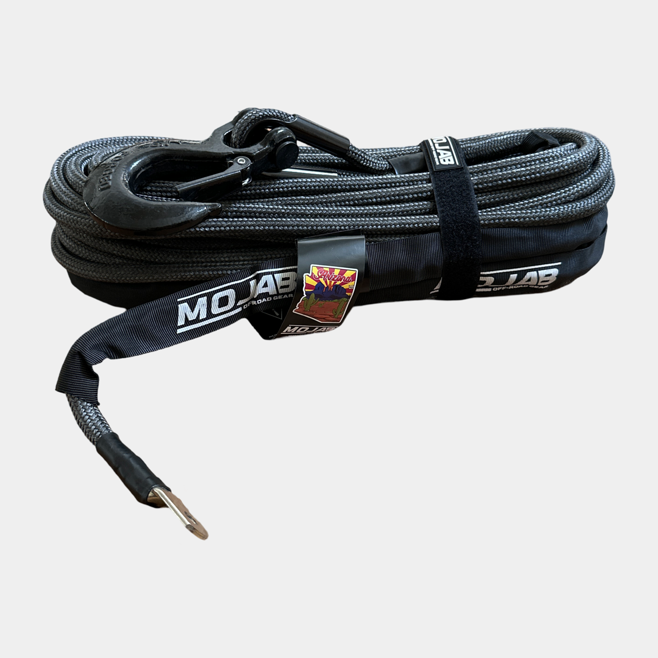 Double Braided Winch Rope - 1/2'' x 78 FT. | Durable Off-Road Use