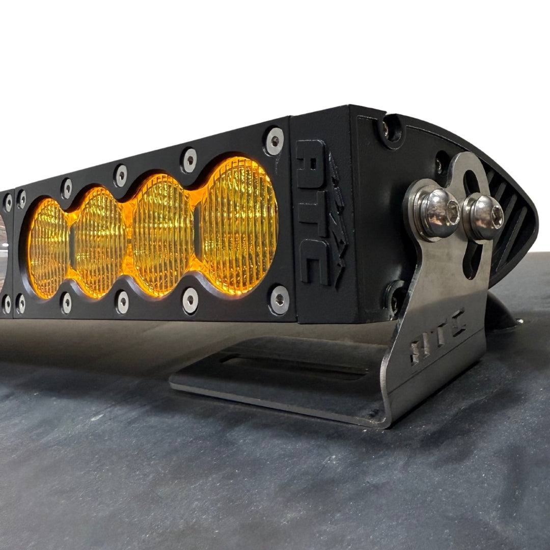 Polaris RZR Pro R bundle LED light bar with universal mounting bracket for off-road vehicles