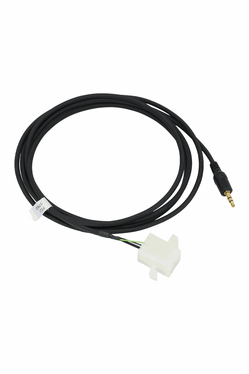3.5mm 9 pin Molex camera cable for audio output and intercom connection.
