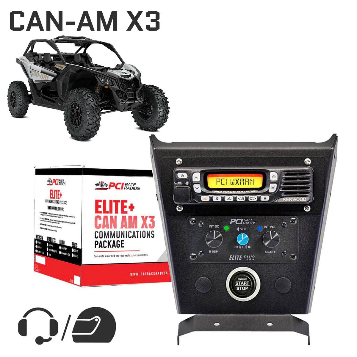 CanAm X3 Elite Complete Communications Package