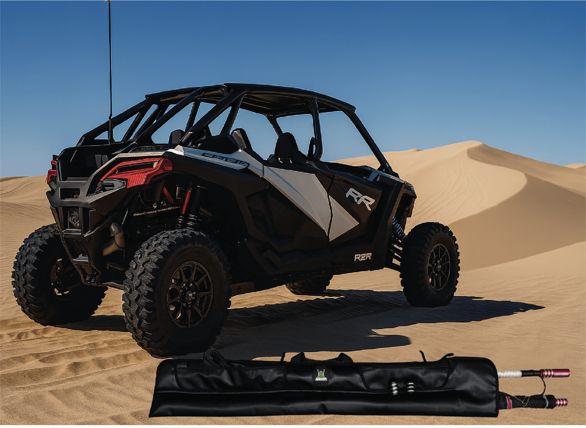 Marshin Whips Lighted Whip Carrying Bag – Dual Zipper Storage