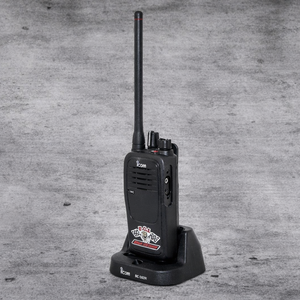 Clearance Icom F1000 Hand Held With Rapid Charger - PCI Race Radios