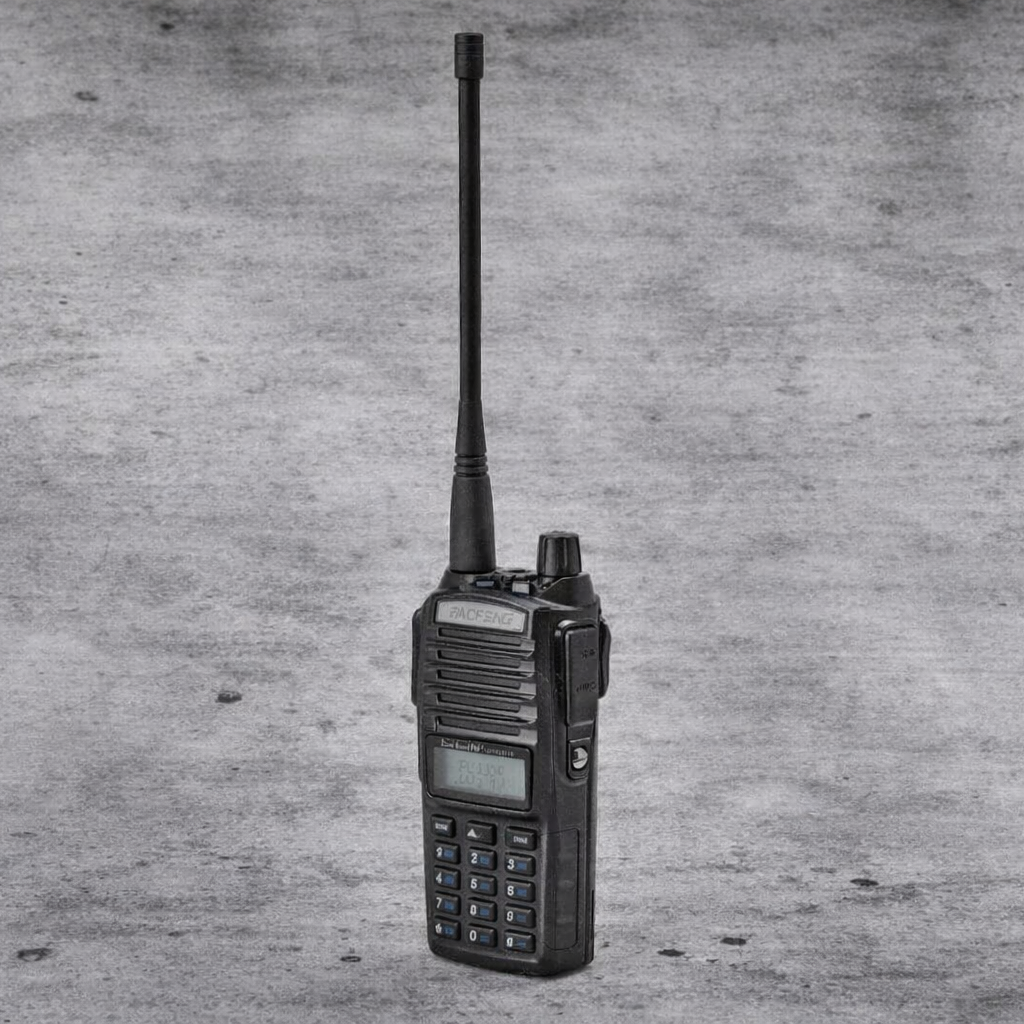 Baofeng UV-82c hand held radio with rapid charger and accessories for clearance sale