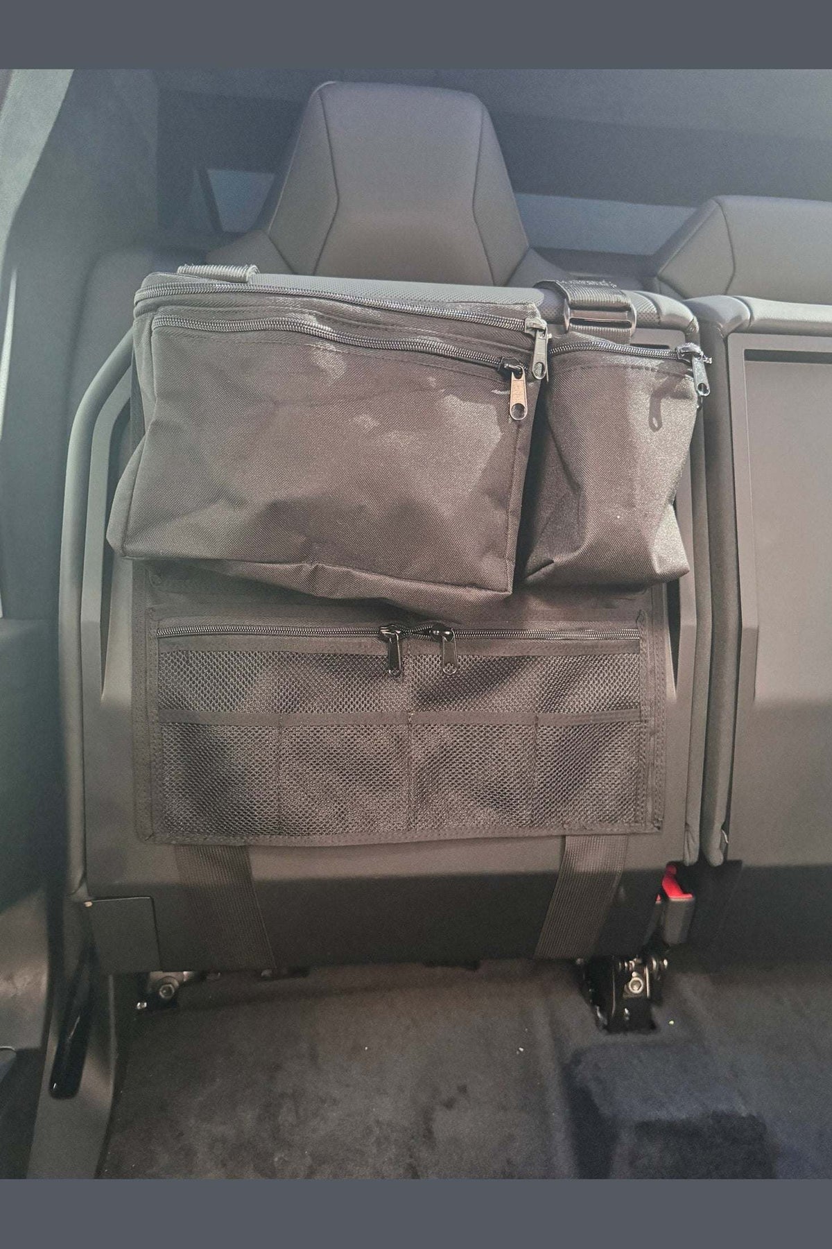 Cyber Truck Backseat Storage Solutions