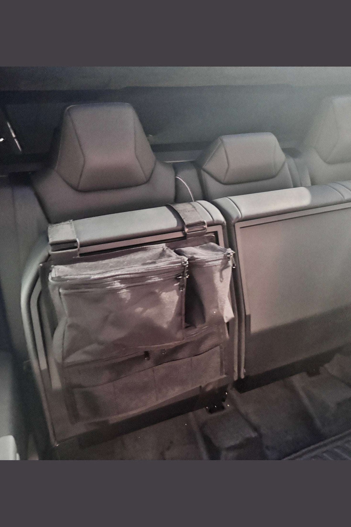 Cyber Truck Backseat Storage Solutions