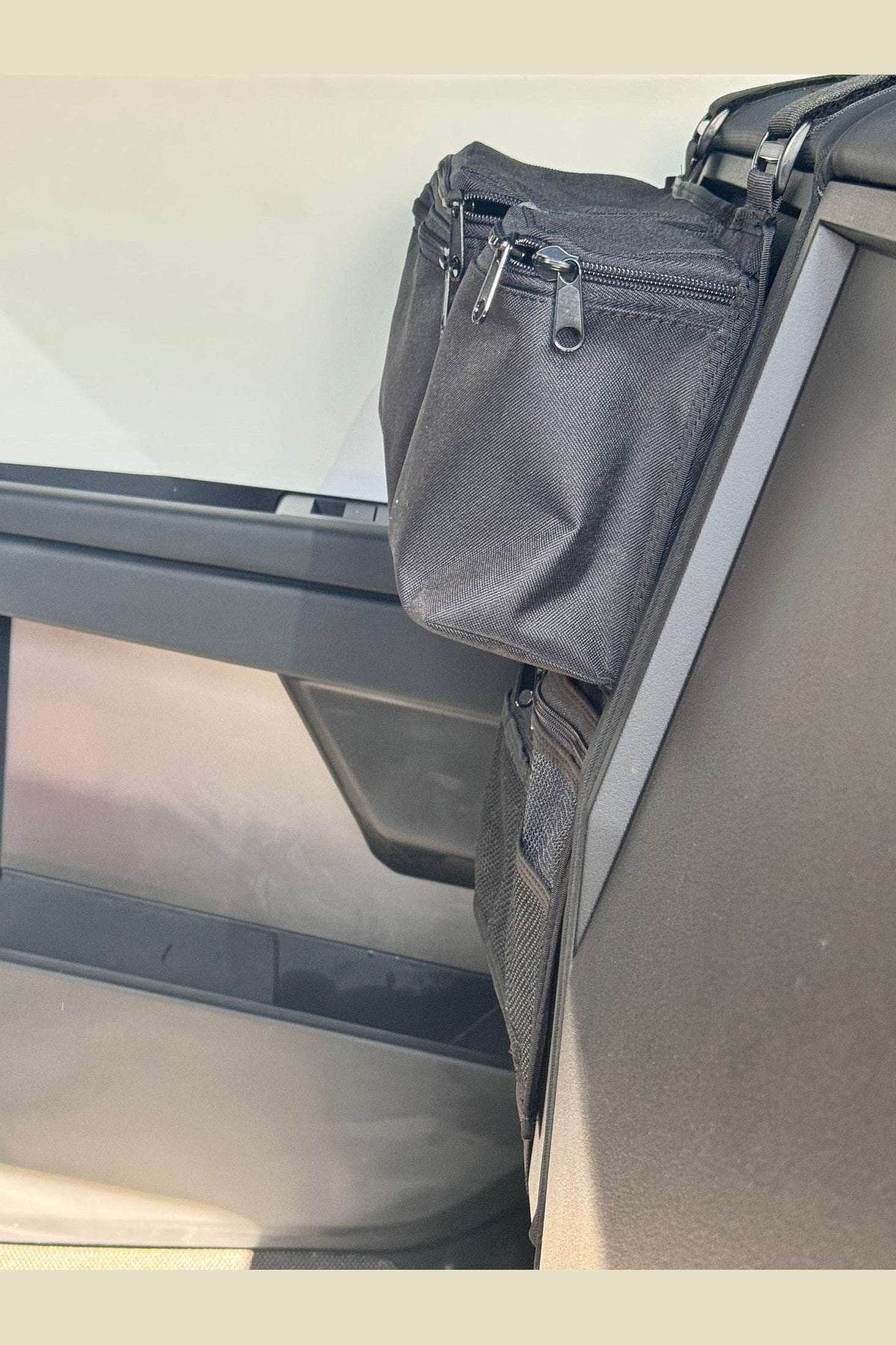 Cyber Truck Backseat Storage Solutions