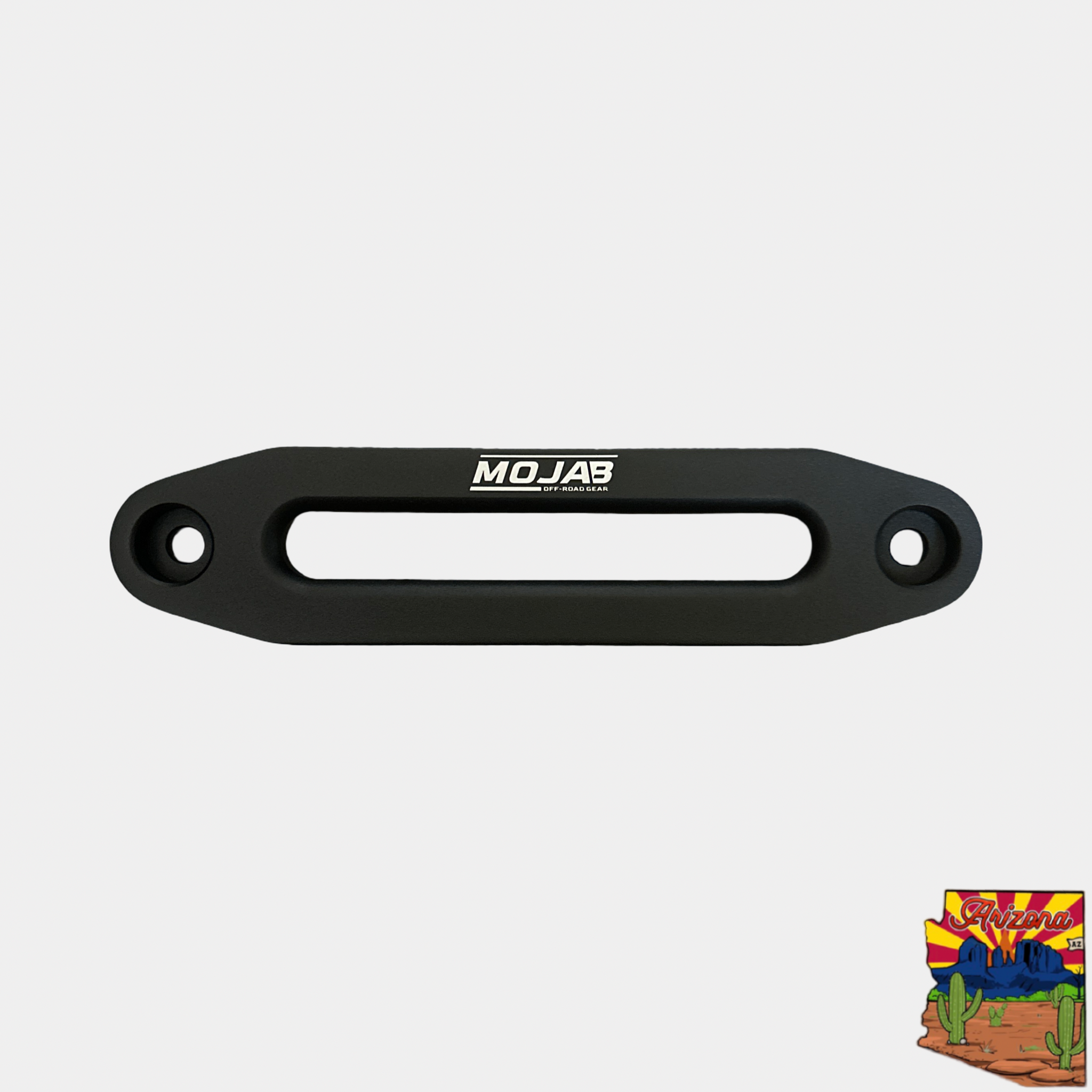 High-quality billet aluminum universal fairlead with powder coat finish for synthetic rope and 10-inch bolt pattern
