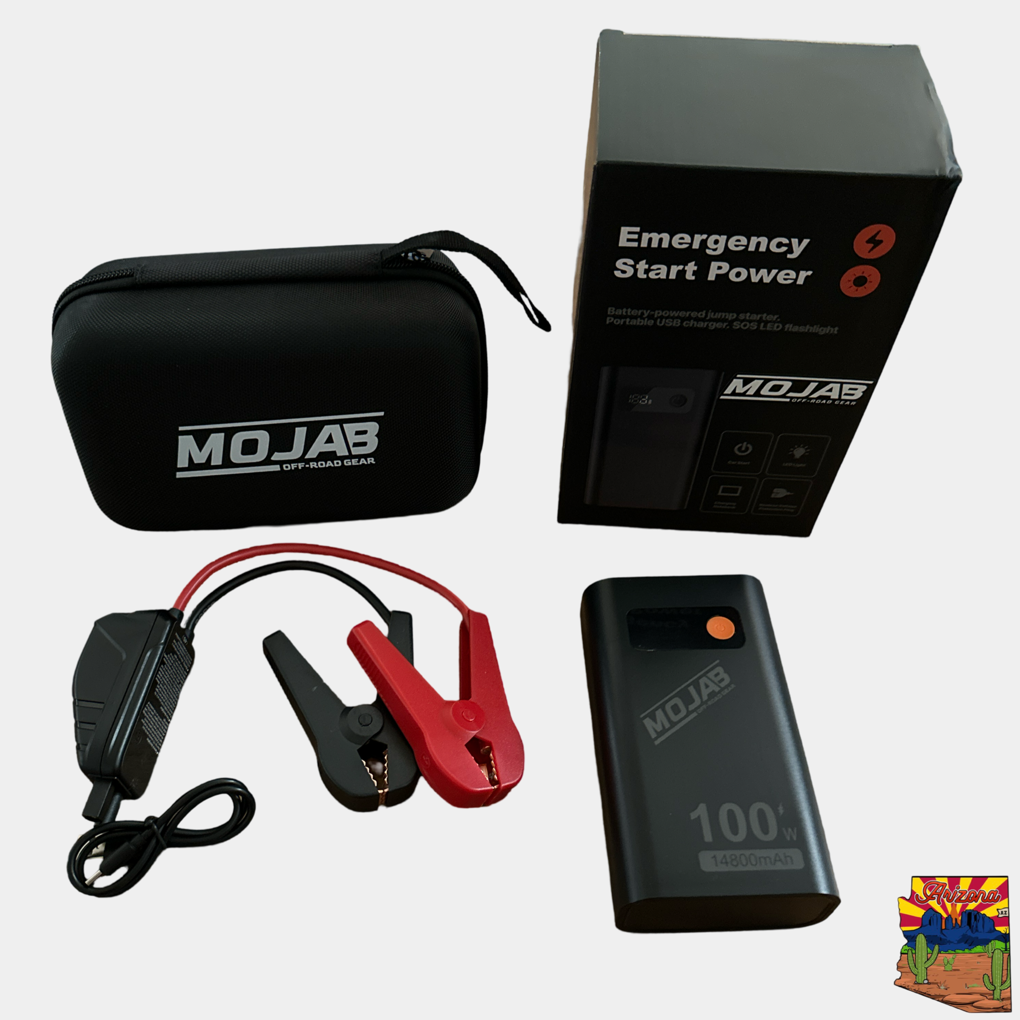Battery Booster / Jump Starter - Multi-Function Device
