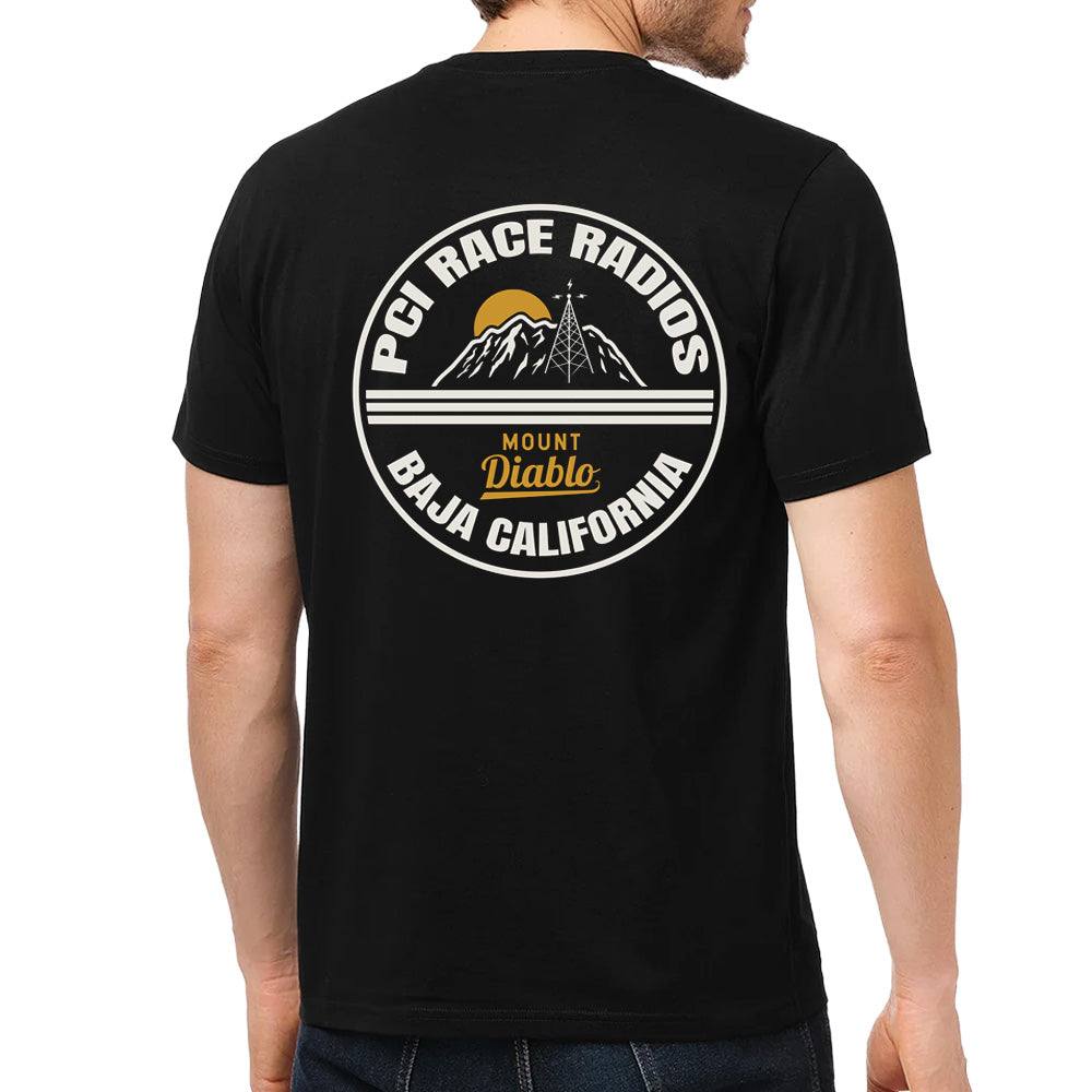PCI Diablo Shirt featuring Mt. Diablo off-road racing artwork on cotton blend fabric