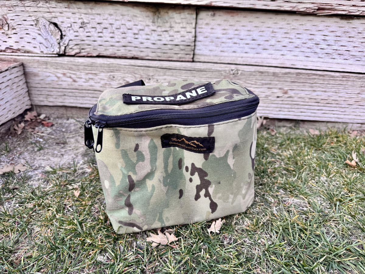 Bolsa para dos botellas de propano