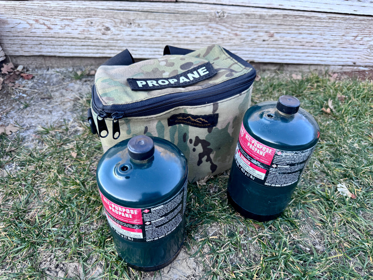 Bolsa para dos botellas de propano