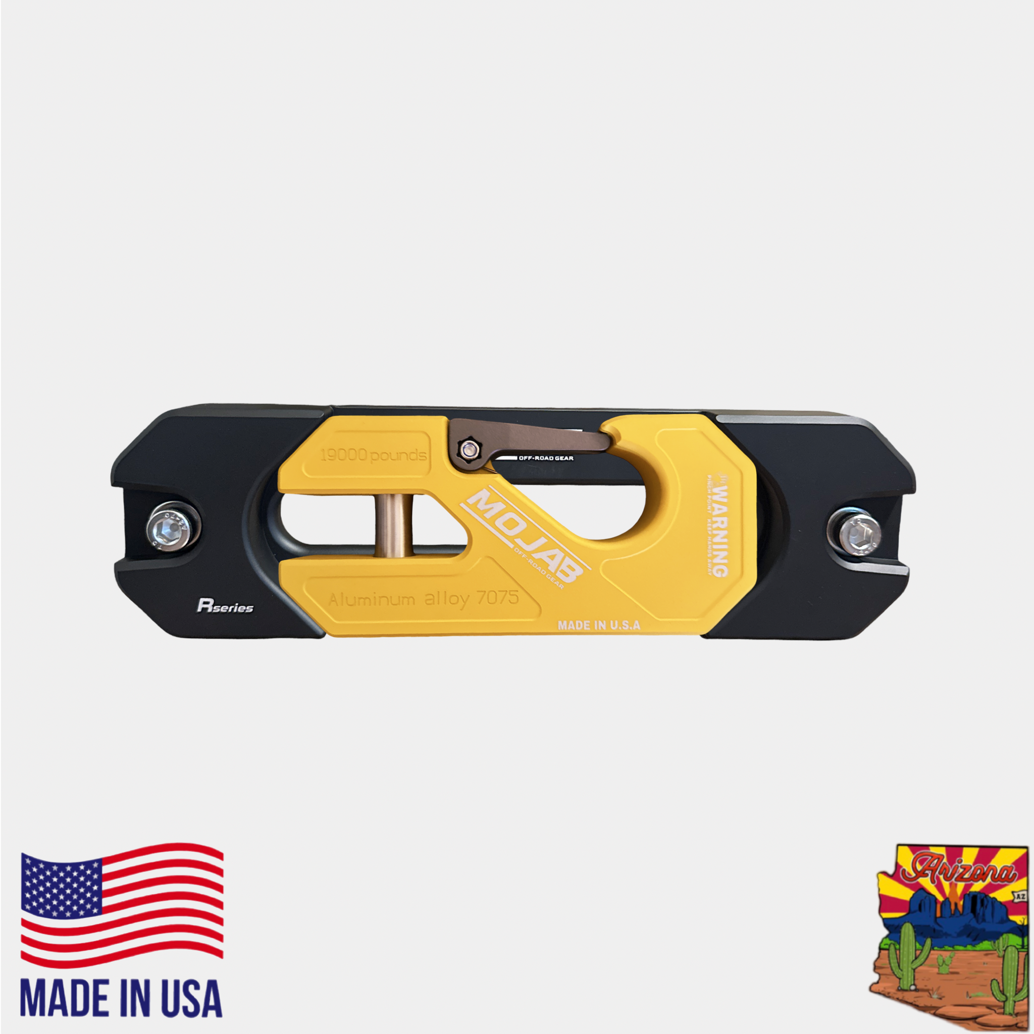 Aluminum Recessed Winch Shackle with Fairlead Kit - USA Made