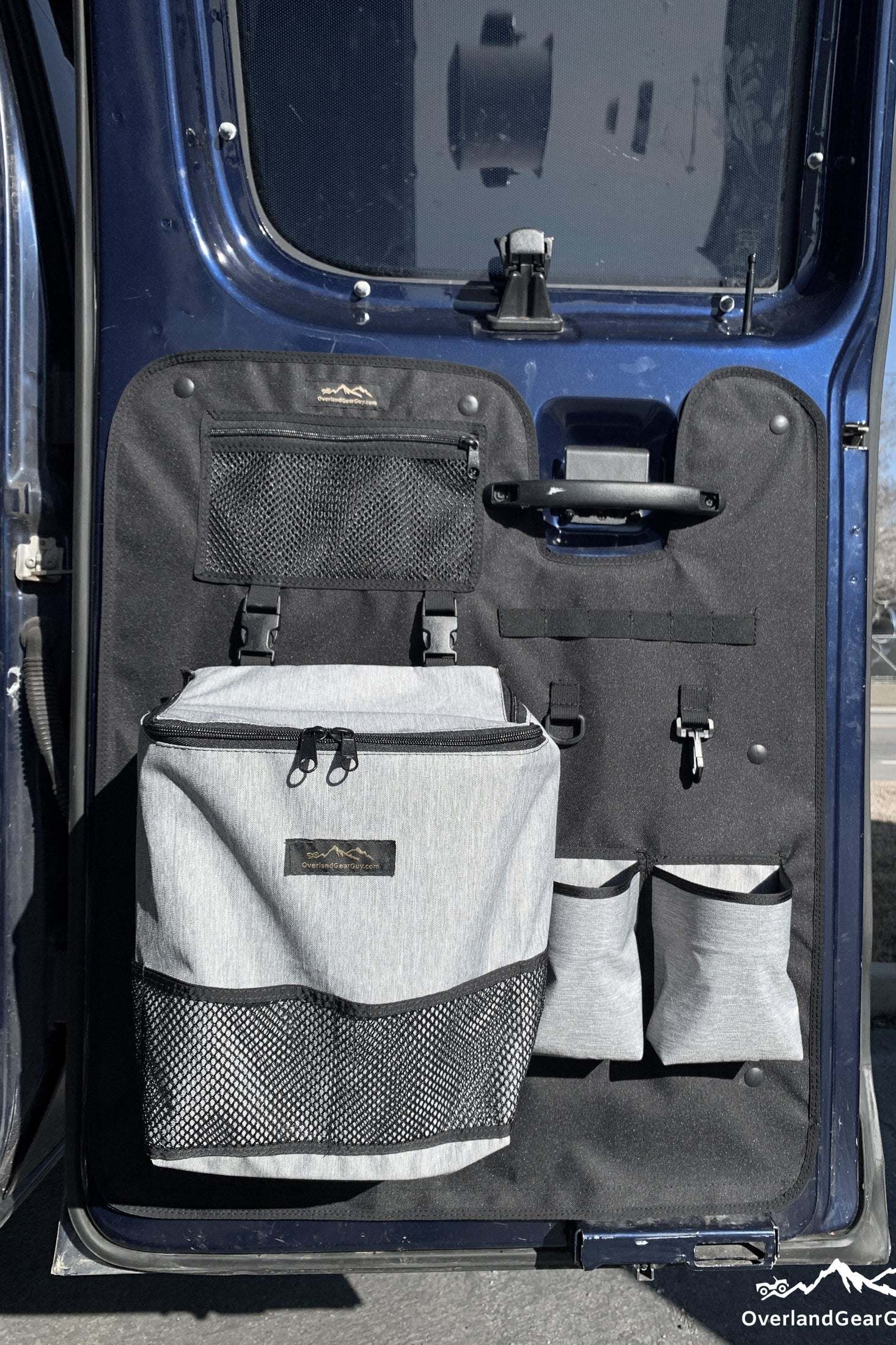 Ford Econoline Barn Door Panel Organizer