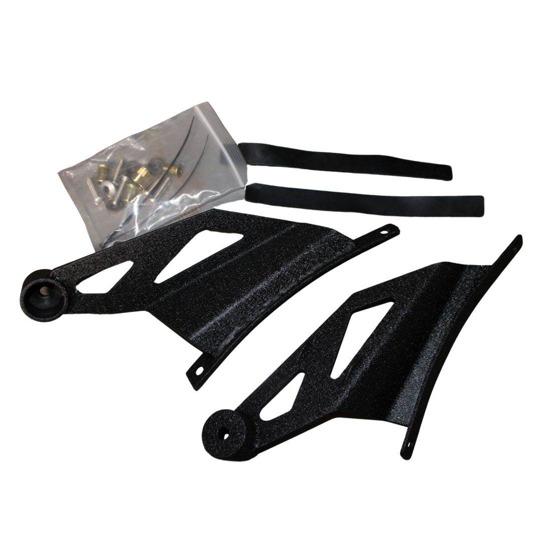 F150 50In Curved Bracket - Steel Light Bar Mount for Ford F150