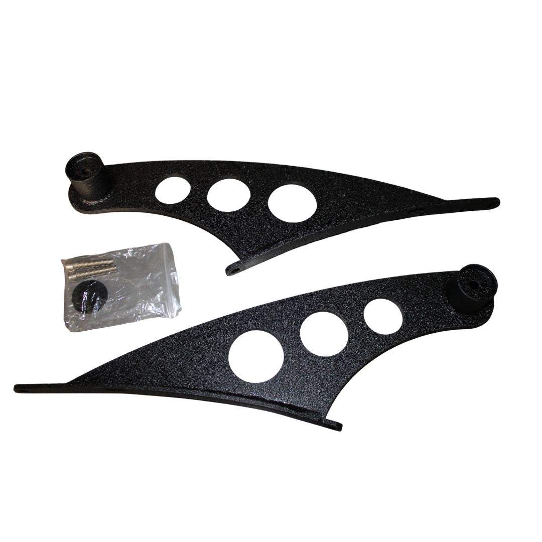 Steel F150 50in straight light bar bracket for 2009-2014 Ford F150 with mounting hardware