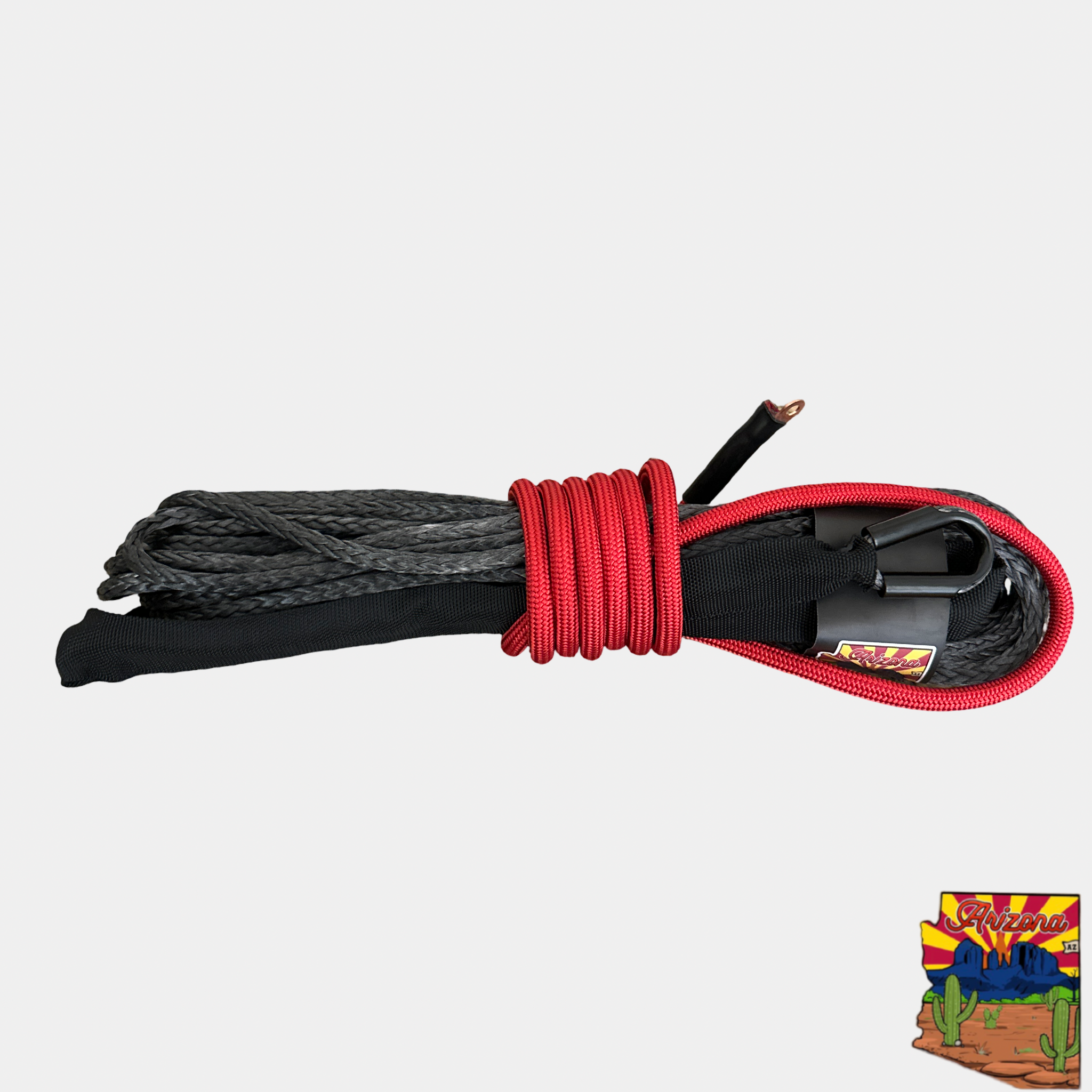 Heavy Duty Synthetic Winch Line - 1/4” x 50 FT. | SXS & UTV