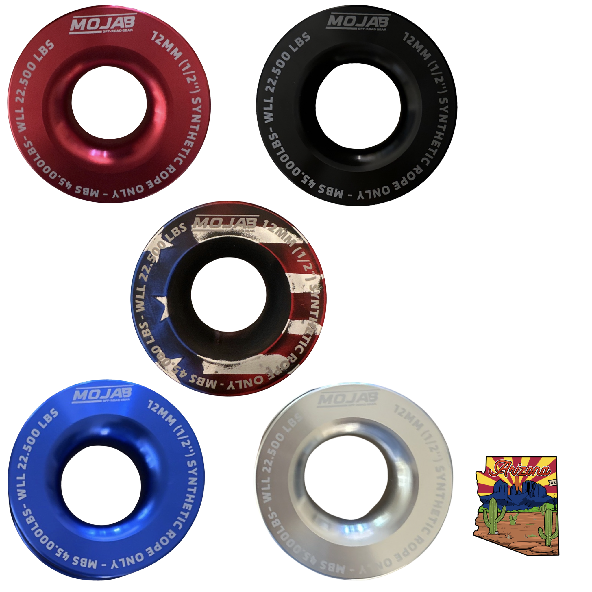 Snatch Ring - Heavy Duty Off-Road Recovery Gear with Lifetime Warranty