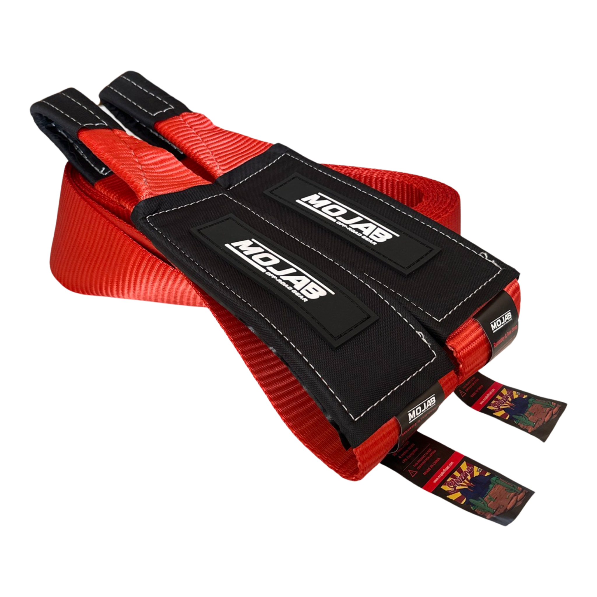 Tow Strap - 4" x 30 FT. | Heavy-Duty, 40,000 LBS. Break Strength