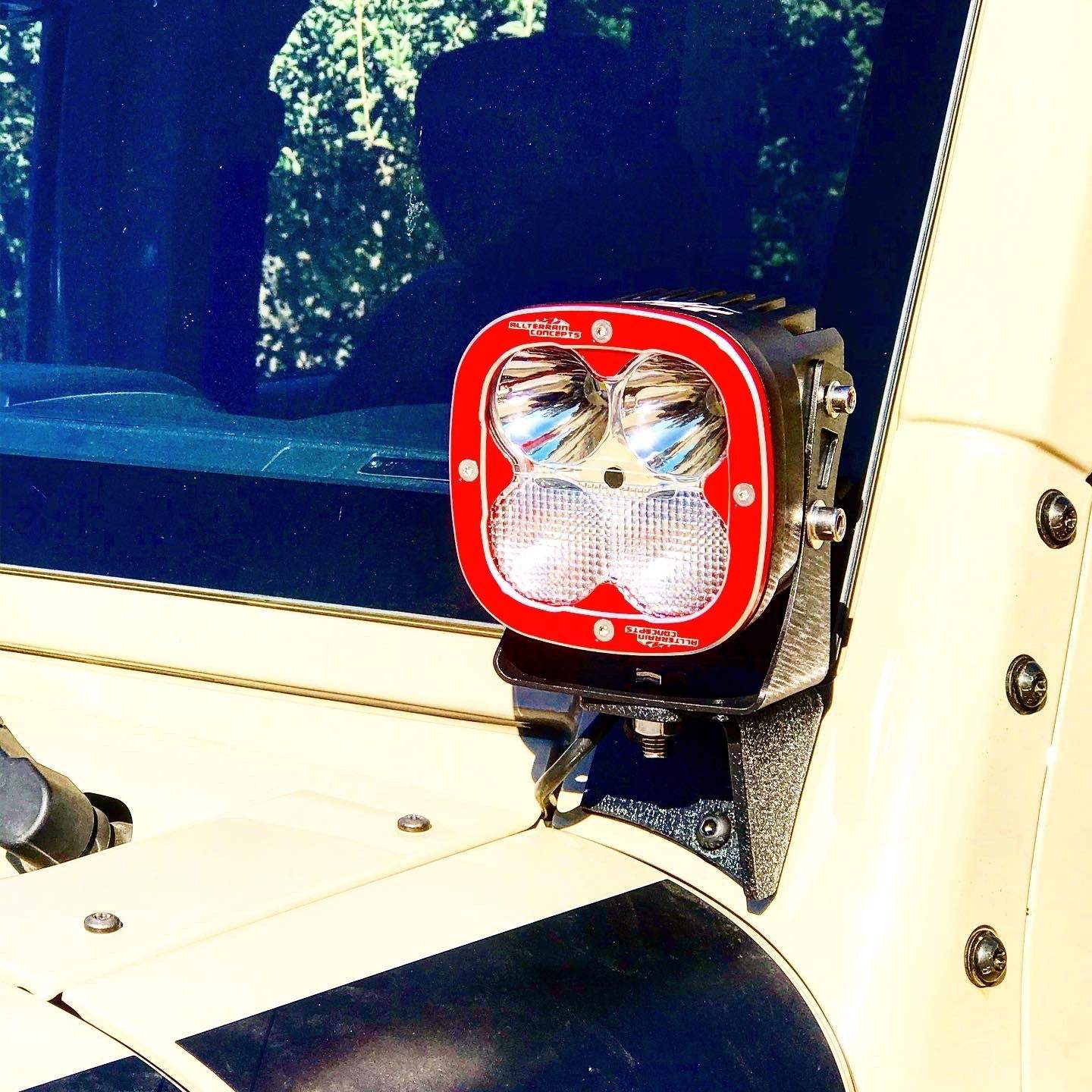 Ditch Bracket Jeep - Easy Install Steel Jeep JK Windshield Bracket