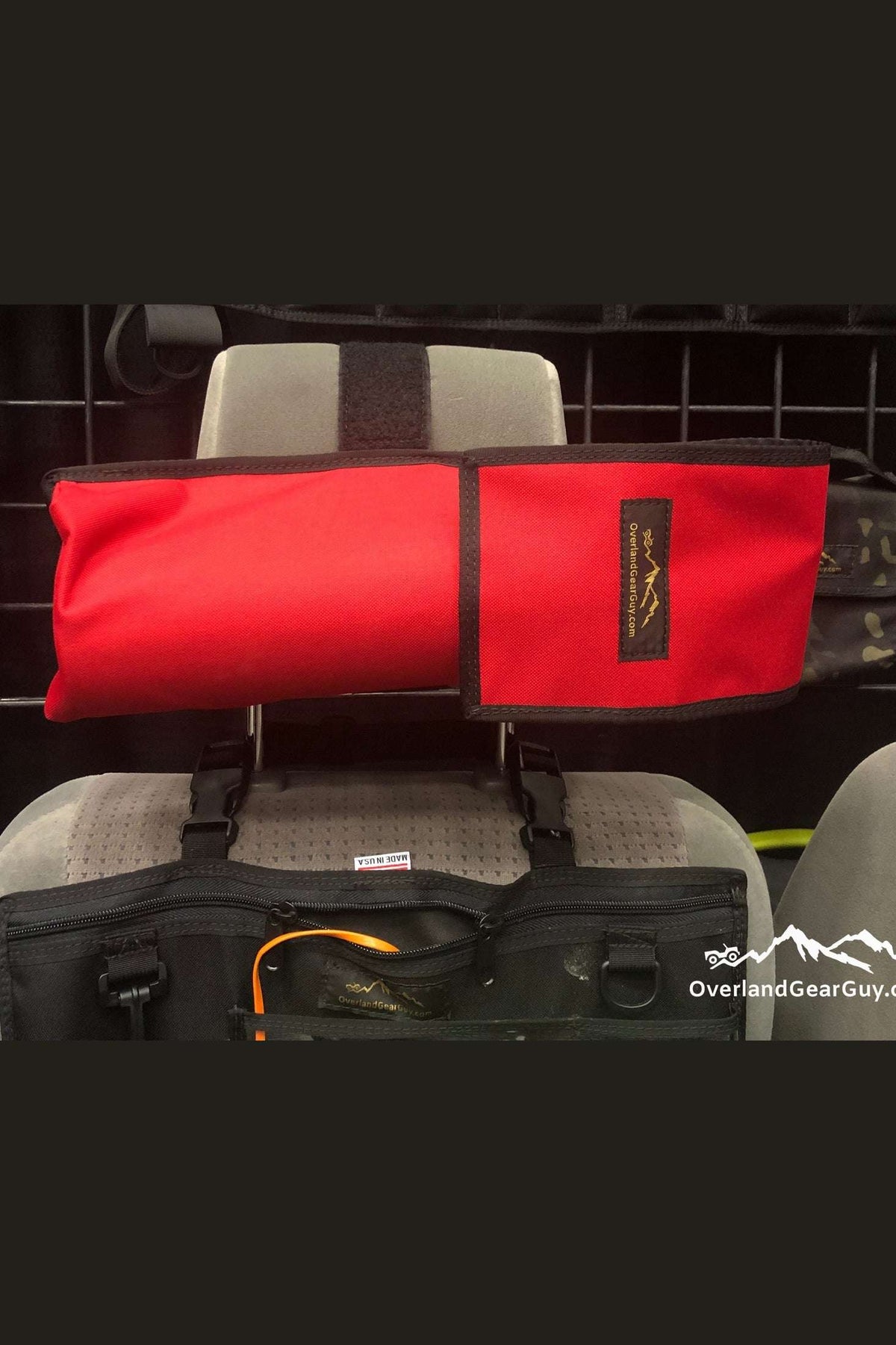 Fire Extinguisher Headrest Pouch