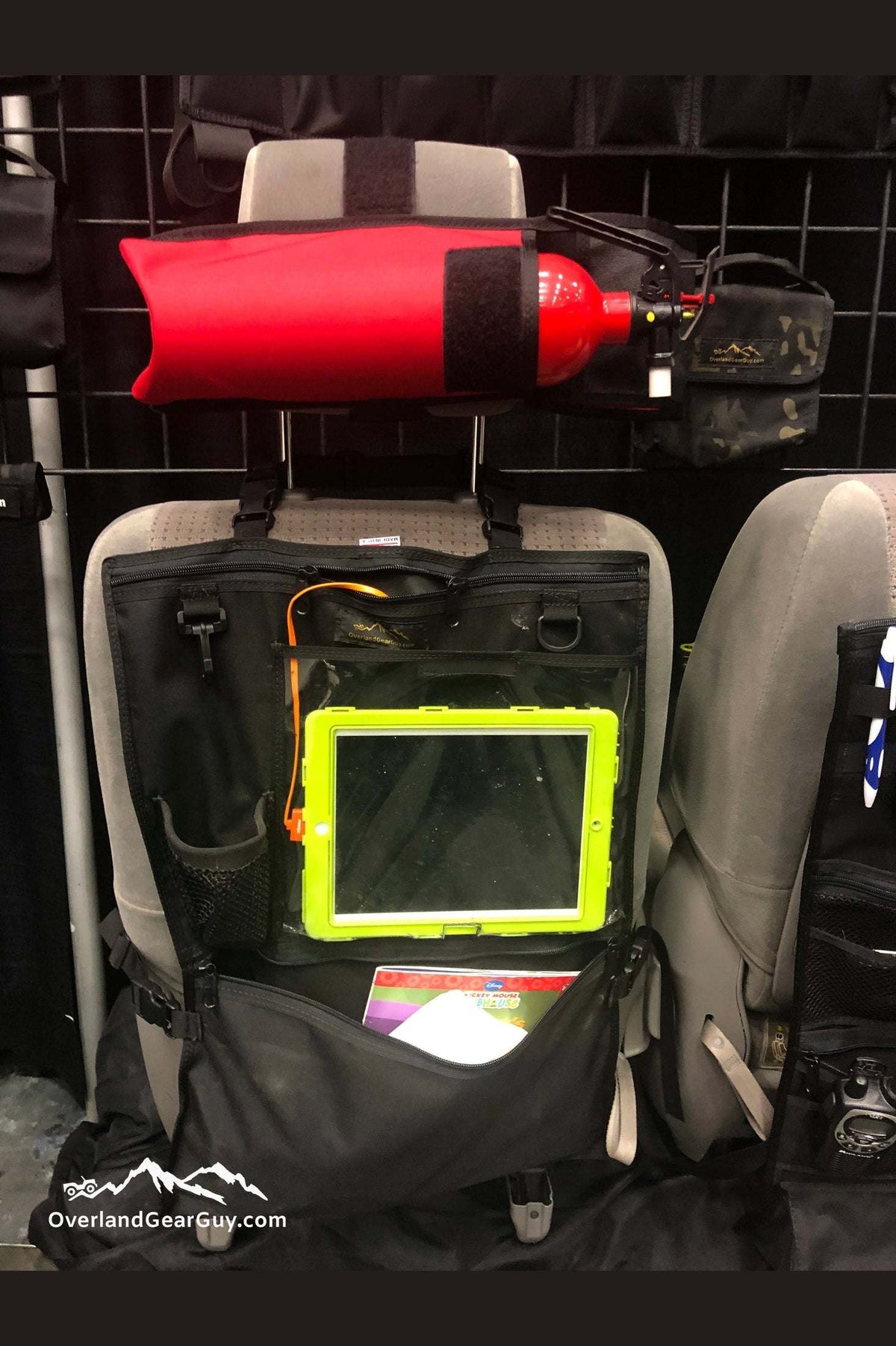 Fire Extinguisher Headrest Pouch