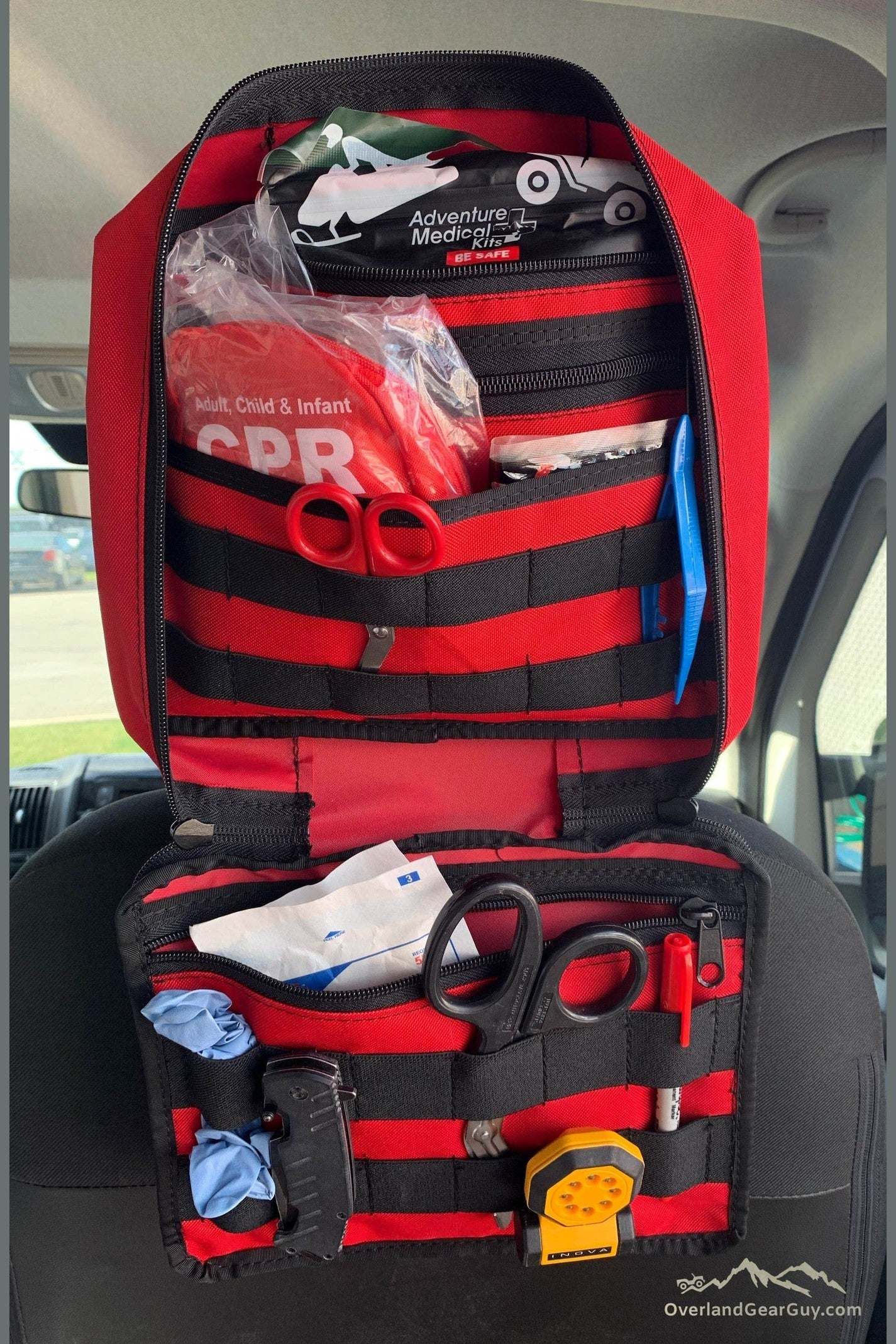 First Aid Kit Headrest Pouch - IFAK