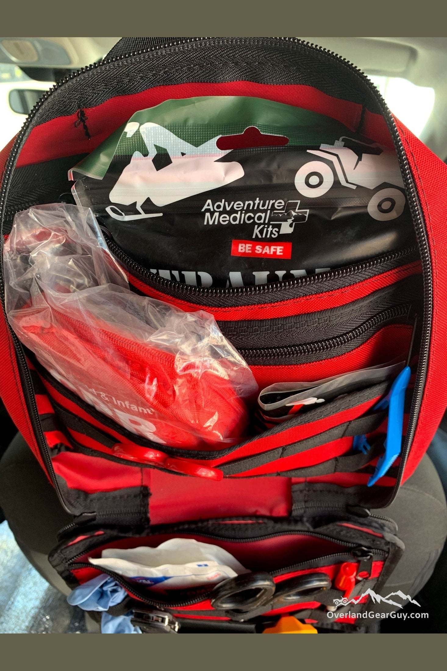 First Aid Kit Headrest Pouch - IFAK