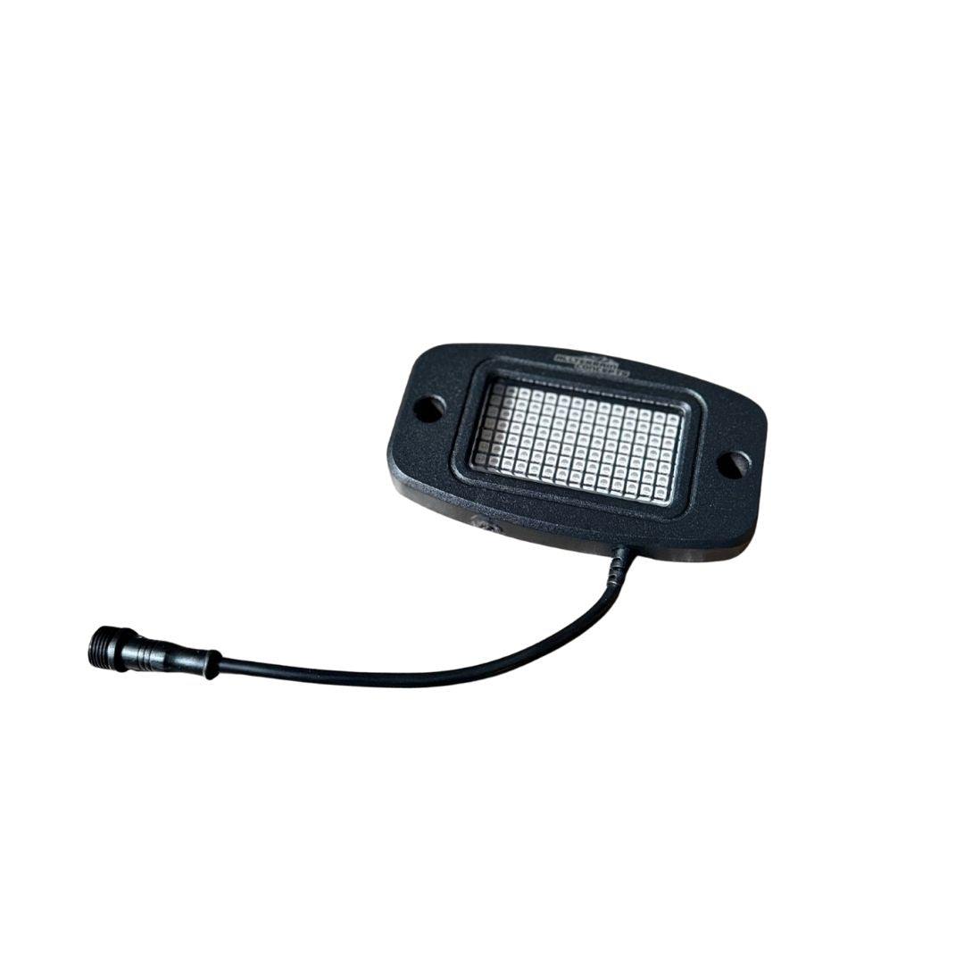 Flat Panel Chase Light off-road durable LED with wide uniform illumination in multiple colors