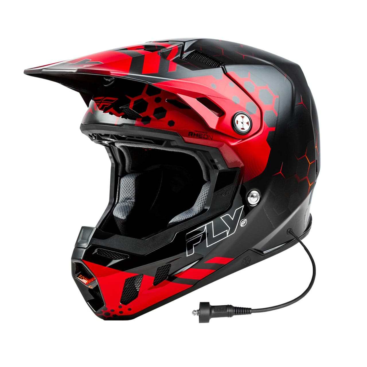PCI Fly Racing Formula CC ECE/DOT Helmet with carbon composite shell and adaptive impact system