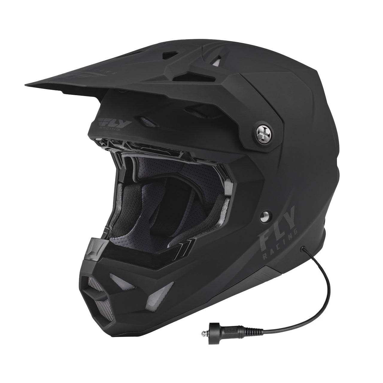 PCI Fly Racing Formula CP ECE/DOT Helmet with carbon composite shell and Adaptive Impact System
