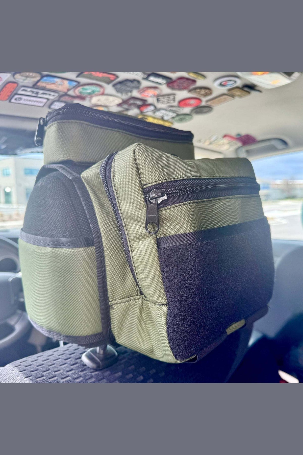 Headrest Storage Boss