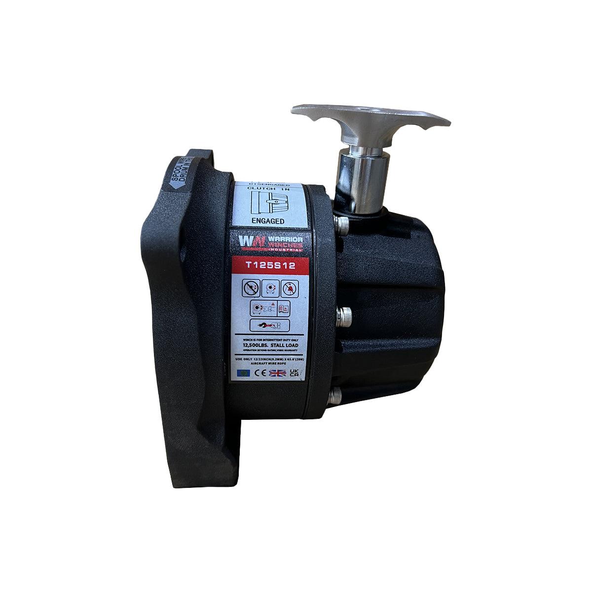 Gearbox GBT125S12 industrial mechanical component with metal lever handle