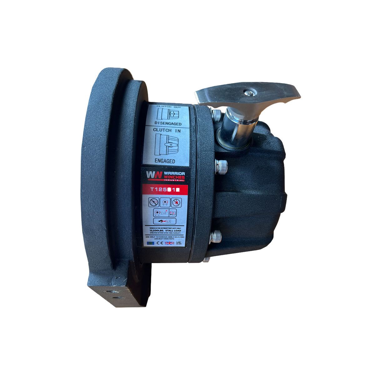 Gearbox GBT225S12 heavy-duty industrial gearbox with clutch mechanism and mounting flange