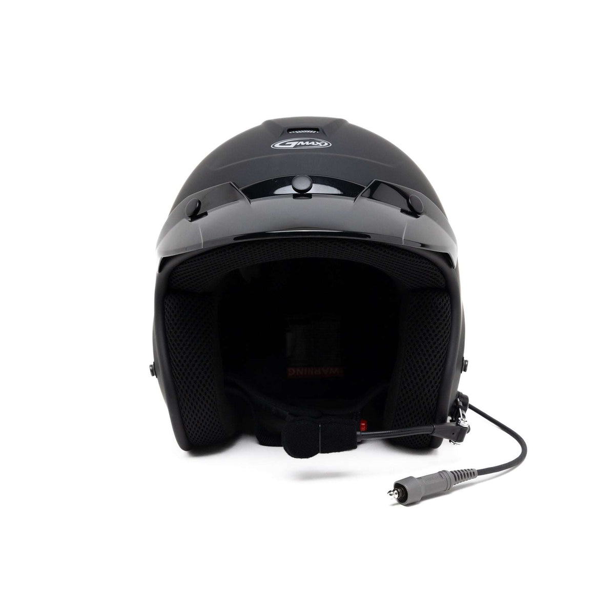 GMax OF-2 Open Face DOT Helmet - PCI Race Radios