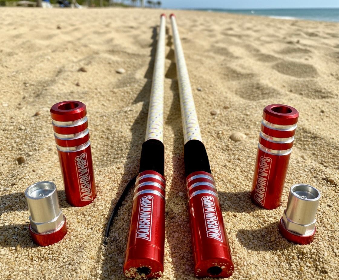 Game Changer Whip - Red White Blue Set for Off-Road Adventures