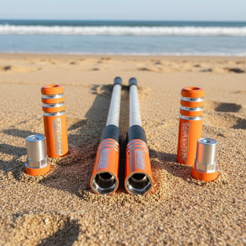 Game Changer Whips - Durable Off-Road Orange Edition Set