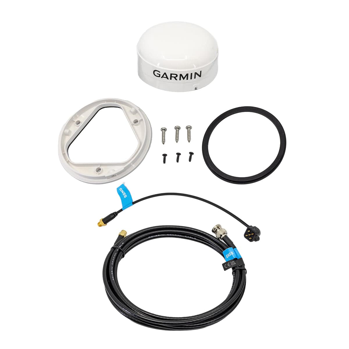 Garmin External GPS Antenna with mount and water-resistant casing for improved vehicle GPS performance