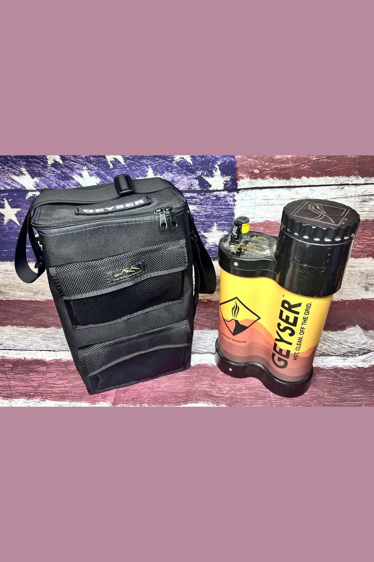 Stay Organized On-the-Go with Geyser Systems Shower Carry Bag