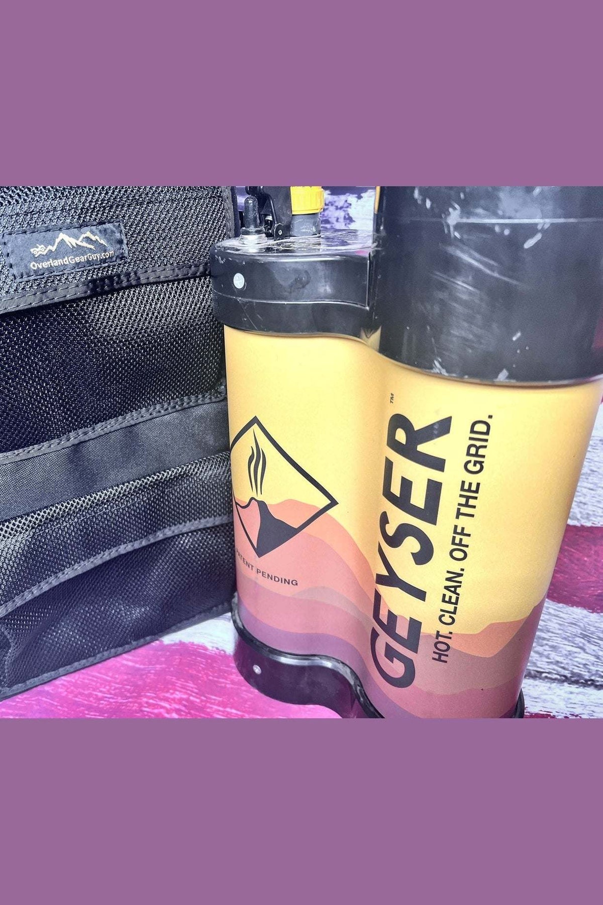 Stay Organized On-the-Go with Geyser Systems Shower Carry Bag