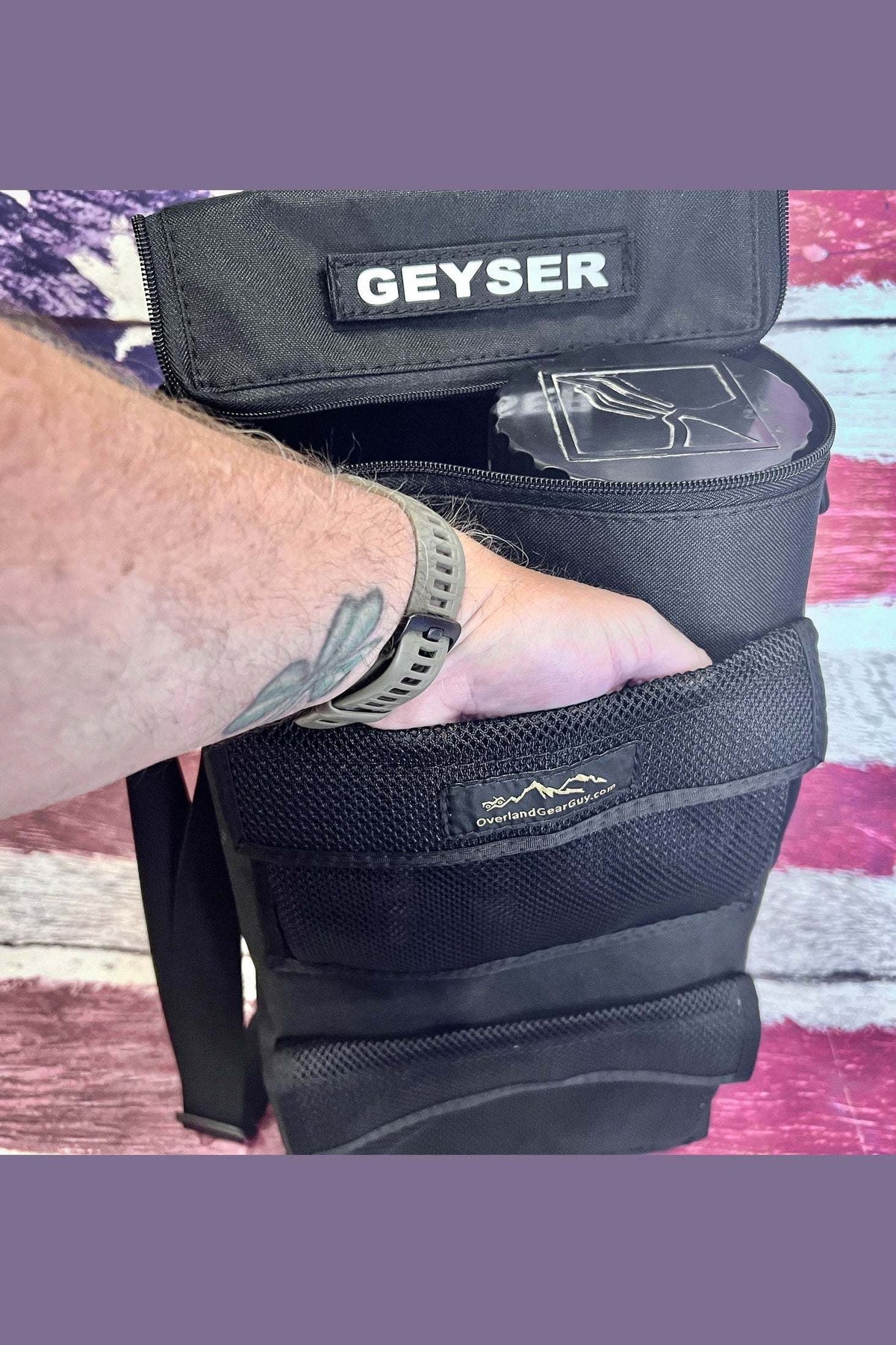 Stay Organized On-the-Go with Geyser Systems Shower Carry Bag
